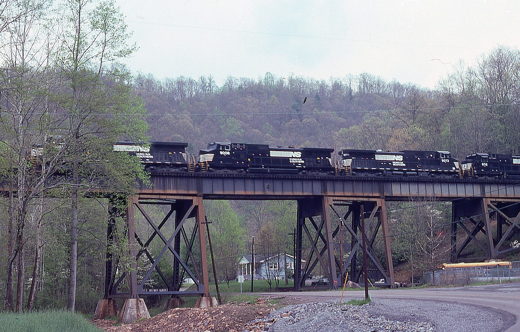 NS power heading back to the barn in mullens